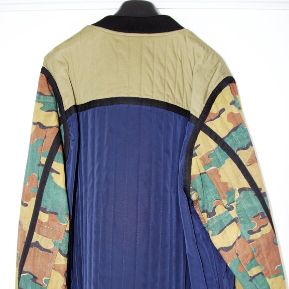 BNWT SS17 DRIES VAN NOTEN VESSEL CAMO PRINT SHELL JACKET L - Picture 3 of 13